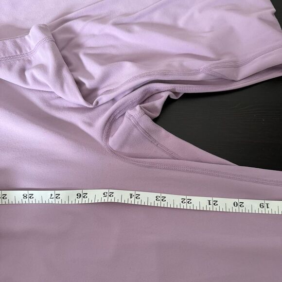 Manduka Leggings Womens Sz L Lilac Purple Pull On Gym Athletic Yoga Stretch - Picture 10 of 10